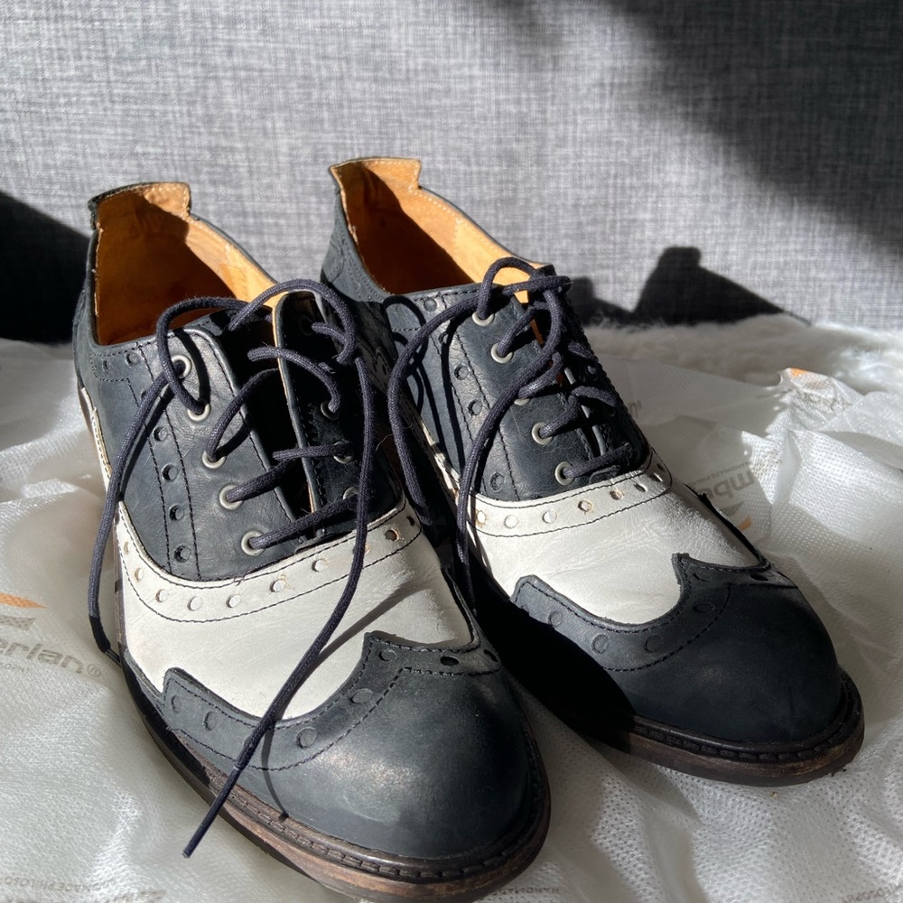 John Fluevog women’s shoe.